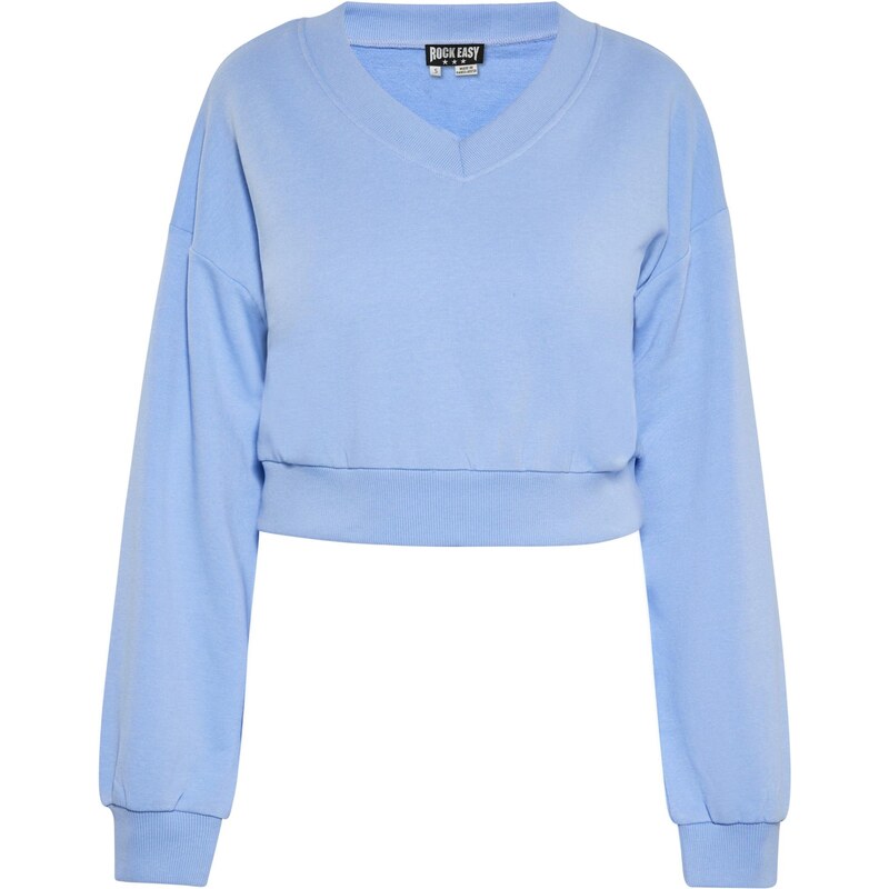 ROCKEASY Mikina svetlomodrá 65792108