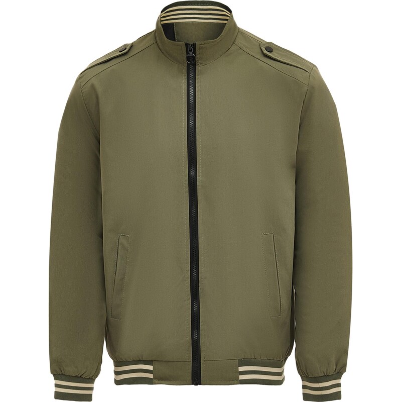 BRAELYN Prechodná bunda olivová 65792183