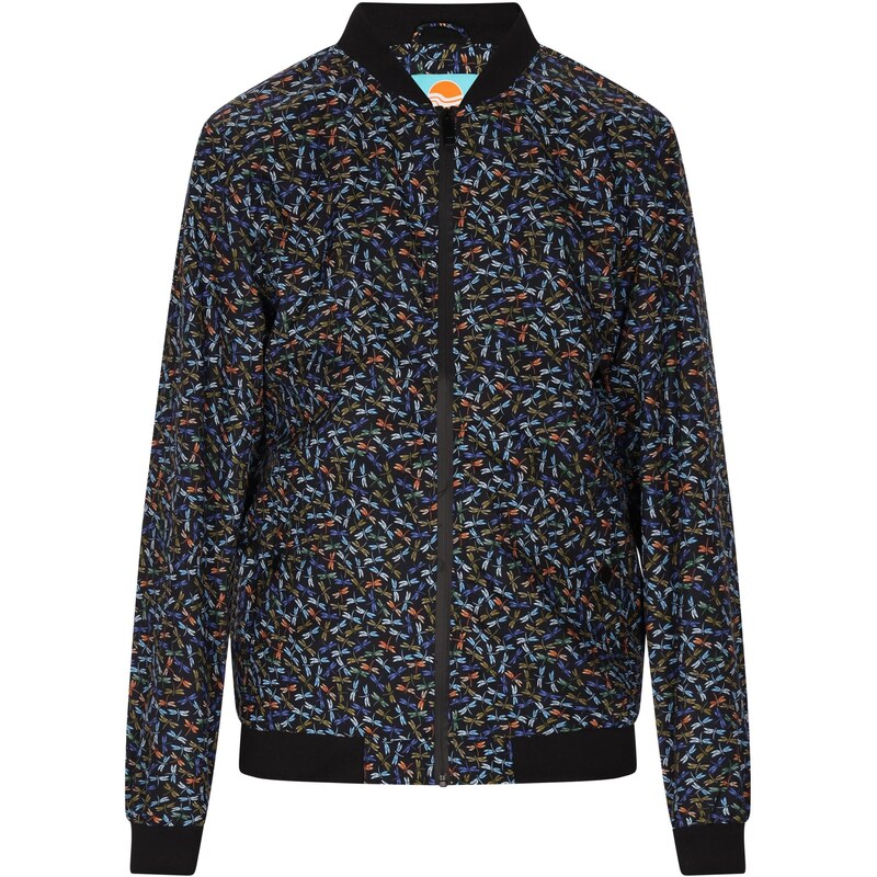 beach budz Prechodná bunda tmavomodrá / svetlomodrá / zelená / 65792305