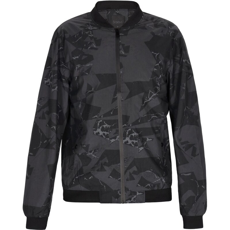 BRAELYN Prechodná bunda sivá / čierna 65792295