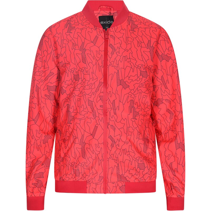 Exide Prechodná bunda neónovo ružová / čierna 65792292