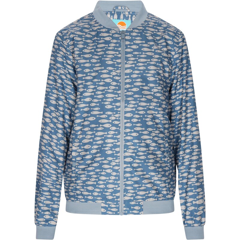 beach budz Prechodná bunda modrosivá / kamenná 65792313