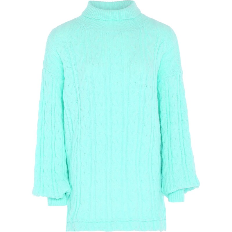 aleva Oversize sveter vodová 65868827