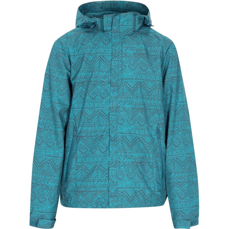 OCY Prechodná bunda tyrkysová / sivá 65792353