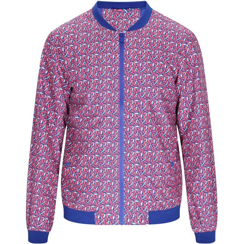 COSIMON Prechodná bunda modrá / svetlomodrá / koralová 65792411