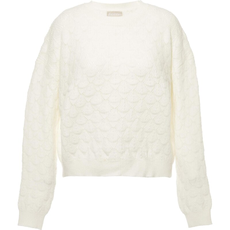 Jalene Sveter biela ako vlna 65905033