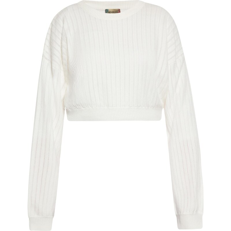 ebeeza Sveter biela ako vlna 65871913