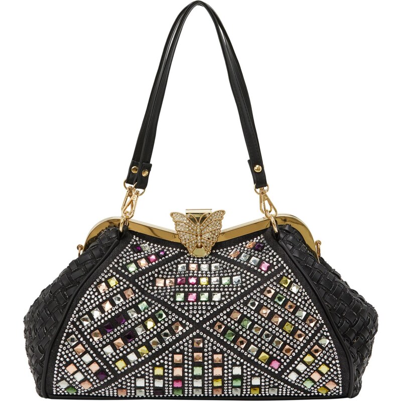 NAEMI Taška cez rameno zmiešané farby / čierna 65792695