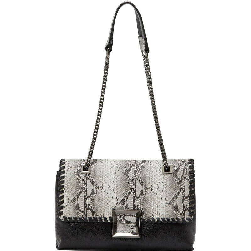 faina Kabelka na rameno čierna / biela 66141412