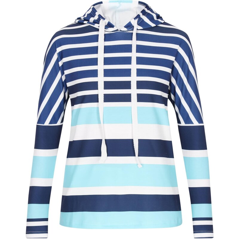 SANIKA Mikina Fashion Look námornícka modrá / vodová / tmavomodrá / 65792682