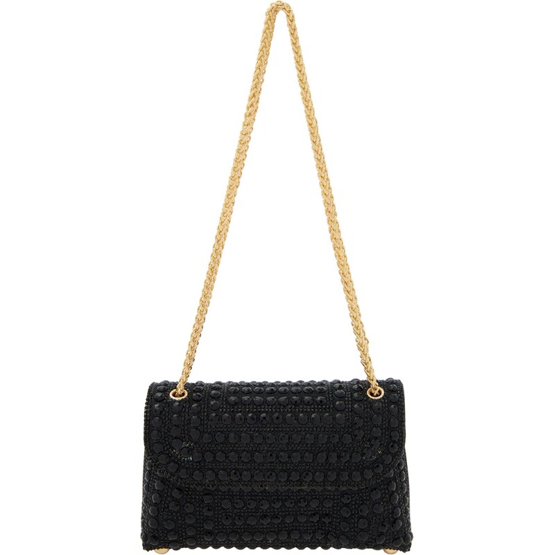 faina Listová kabelka čierna 66141424