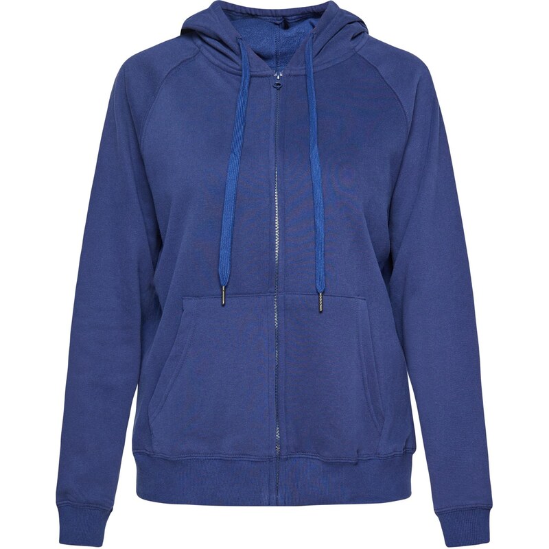 SANIKA Tepláková bunda námornícka modrá 65792841