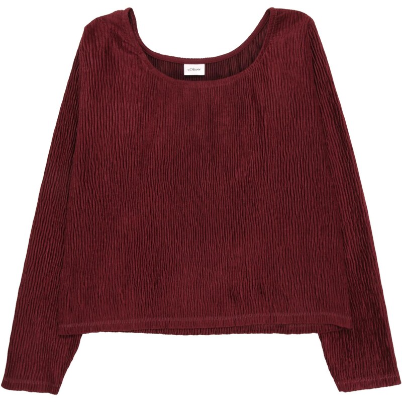 s.Oliver Tričko bordová 65796521