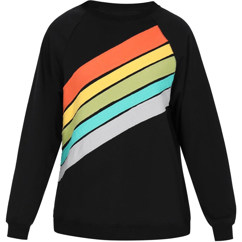 SANIKA Mikina zmiešané farby / čierna 65792961