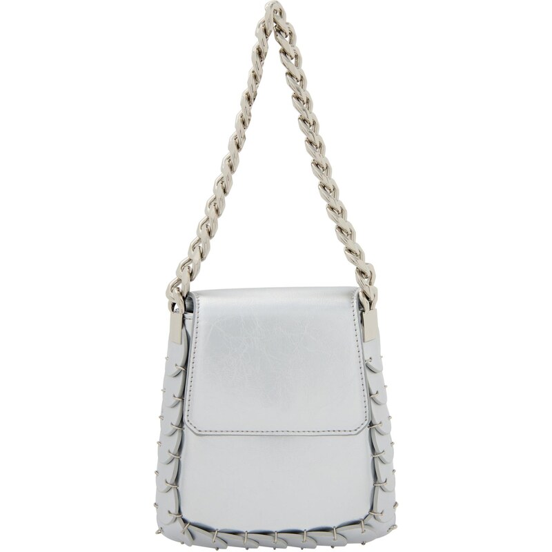 faina Kabelka na rameno strieborná 66140438