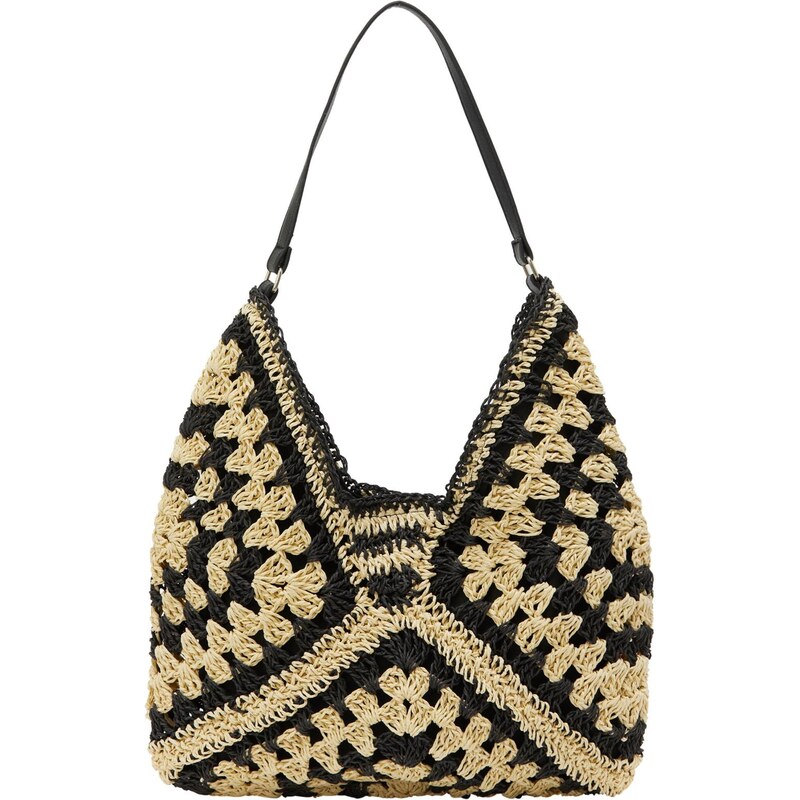 IZIA Kabelka na rameno béžová / čierna 66141148