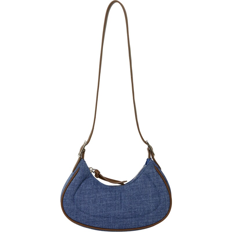 faina Taška cez rameno tmavomodrá / hnedá 66140156