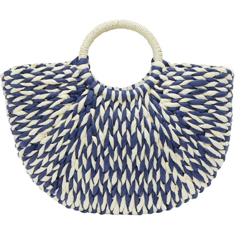 IZIA Plážová taška námornícka modrá / biela ako vlna 66140215