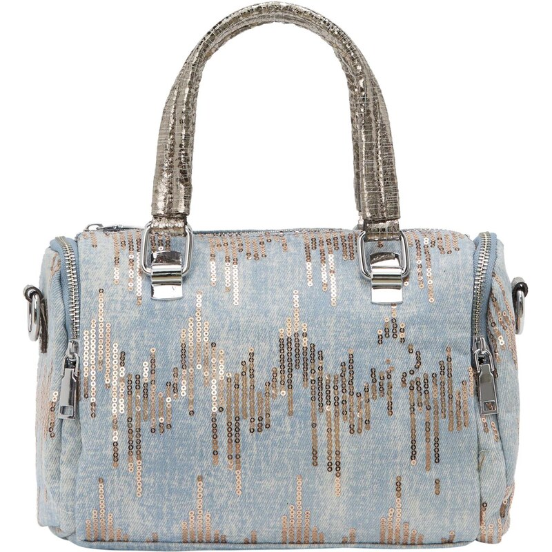 faina Kabelka modrá denim / strieborná 66141451