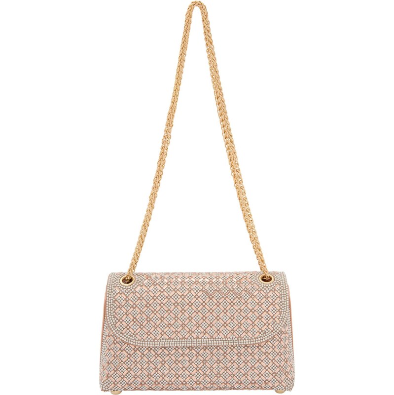 faina Listová kabelka béžová / šampanské 66141260