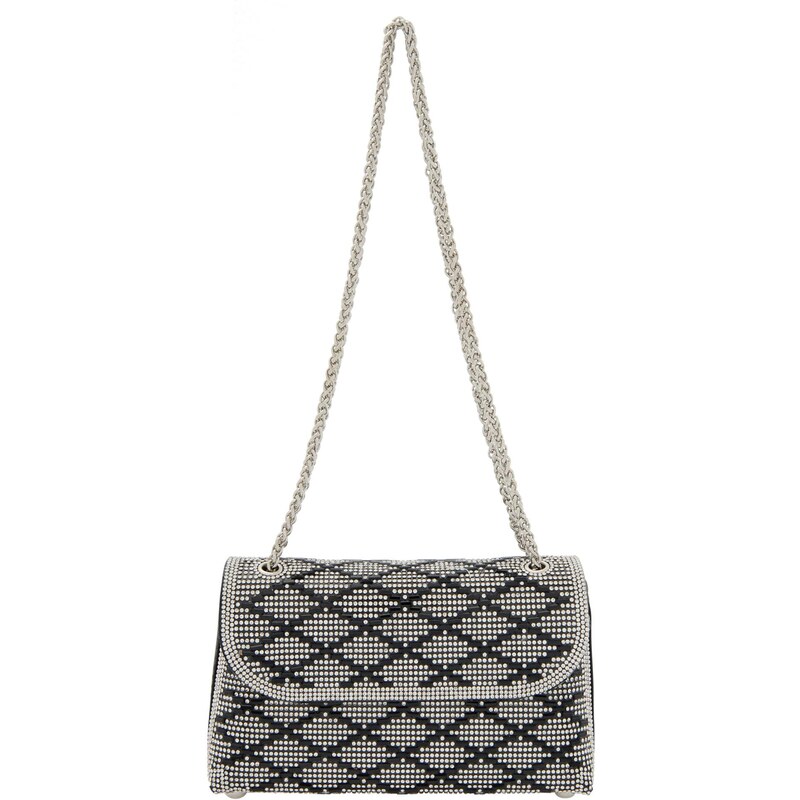 faina Listová kabelka čierna 66141414