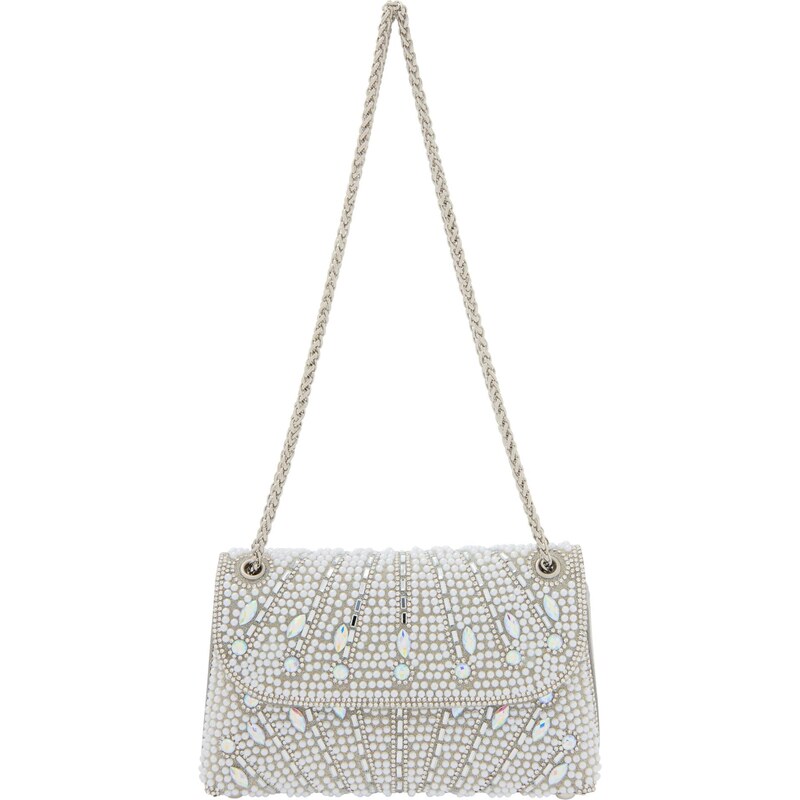 faina Kabelka na rameno striebornosivá / strieborná / biela 66141159