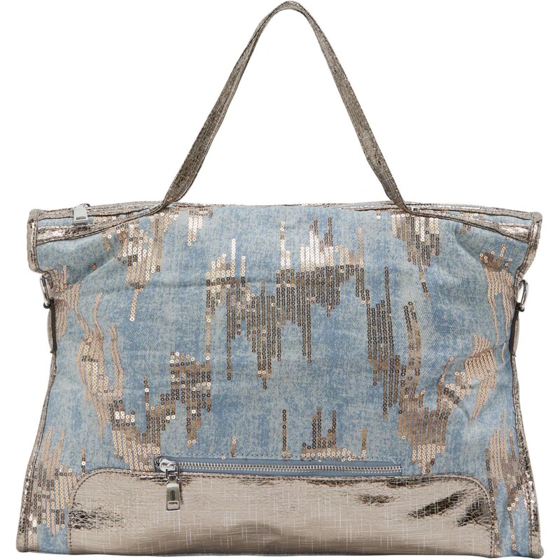 faina Kabelka modrá denim / strieborná 66141429