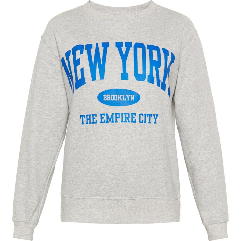 usha BLUE LABEL Mikina Fashion Look ultramarínová / sivá 66141872