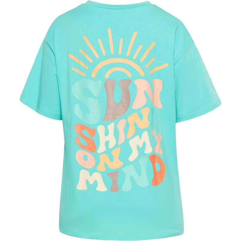 Gaya Tričko béžová / tyrkysová / oranžová / pastelovo oranžová 65881185