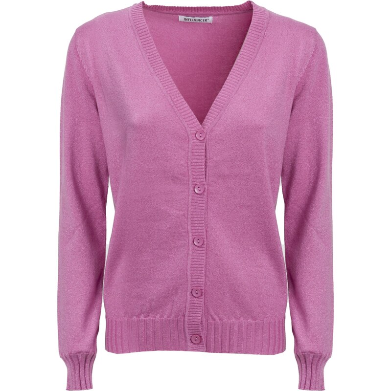 Influencer Kardigán ružová 65883712