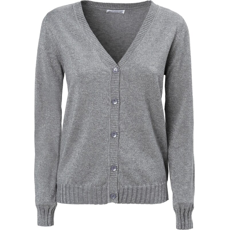 Influencer Kardigán sivá 65883770