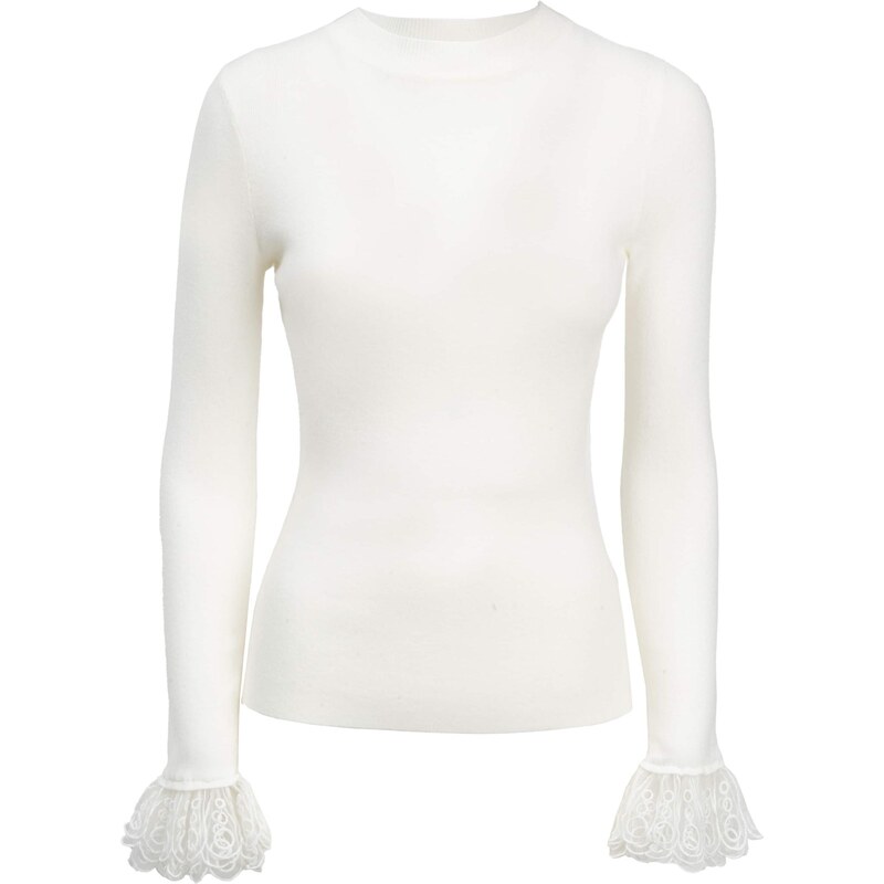 Influencer Sveter biela 65884351