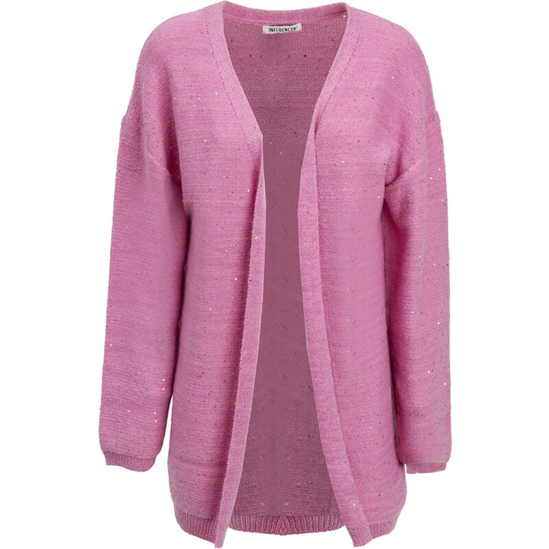 Influencer Kardigán svetloružová 65884363