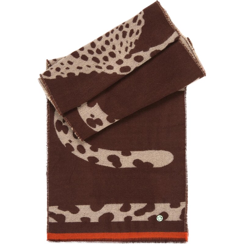 CODELLO Šál béžová / čokoládová 66008797