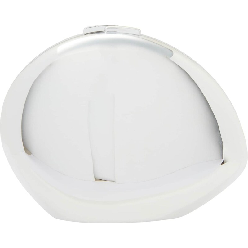 KRZY Listová kabelka strieborná 65794883