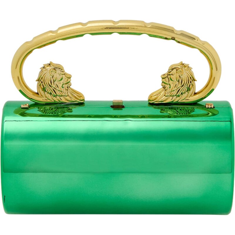 myMo at night Listová kabelka zlatá / zelená 66140103