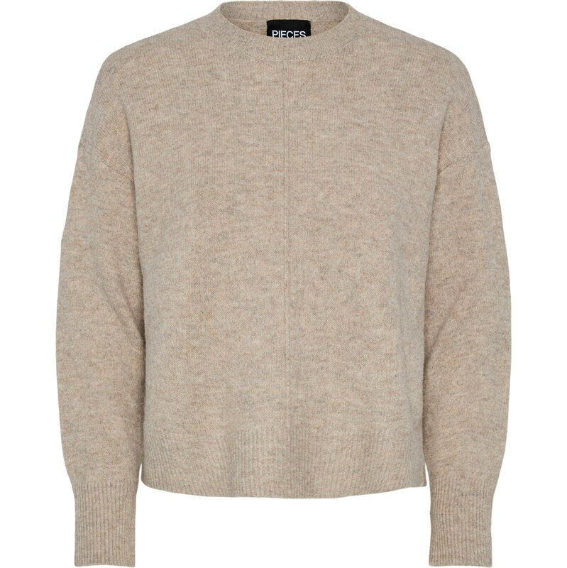 PIECES Sveter tmavošedá 65890957