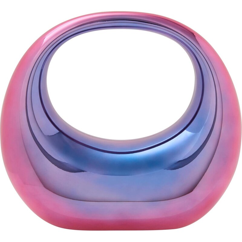 KRZY Listová kabelka tmavomodrá / ružová 65795088