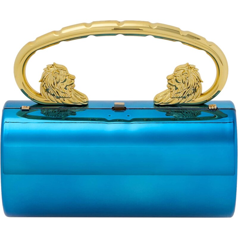 myMo at night Listová kabelka kráľovská modrá / zlatá 66140102