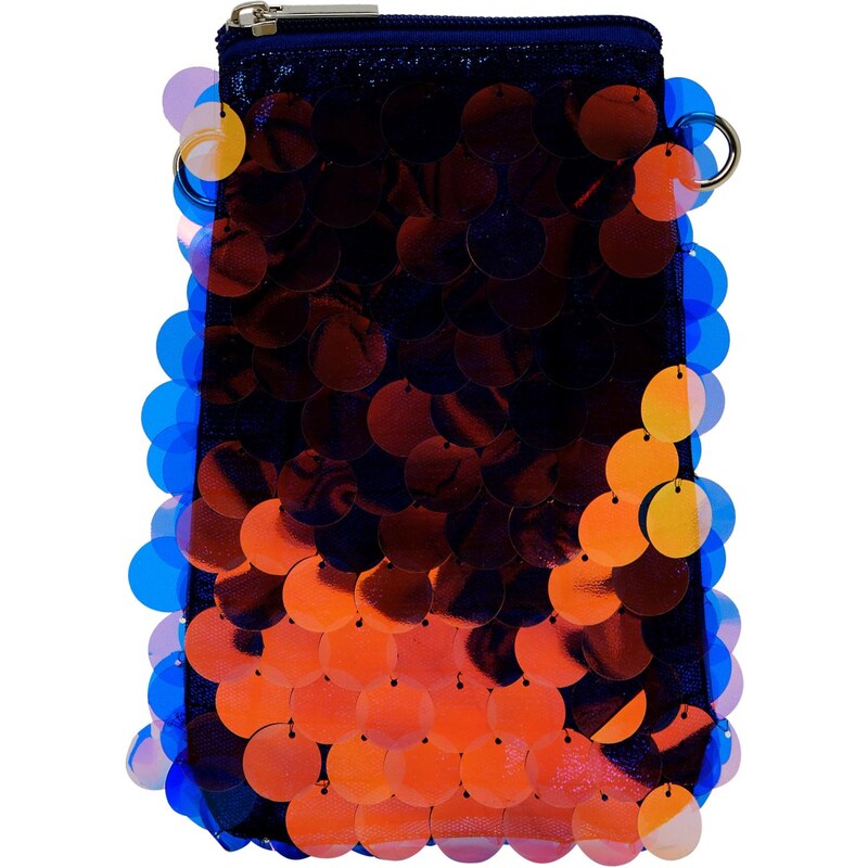 KRZY Kabelka kráľovská modrá / tmavohnedá / limetová / oranžová / 65795179