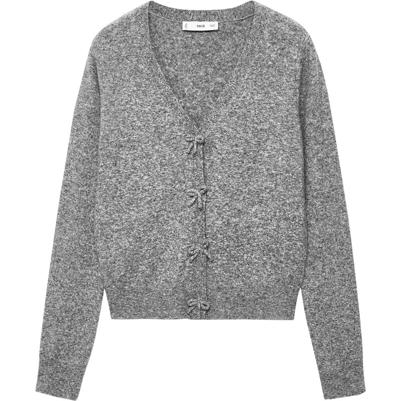MANGO Kardigán sivá 65894760