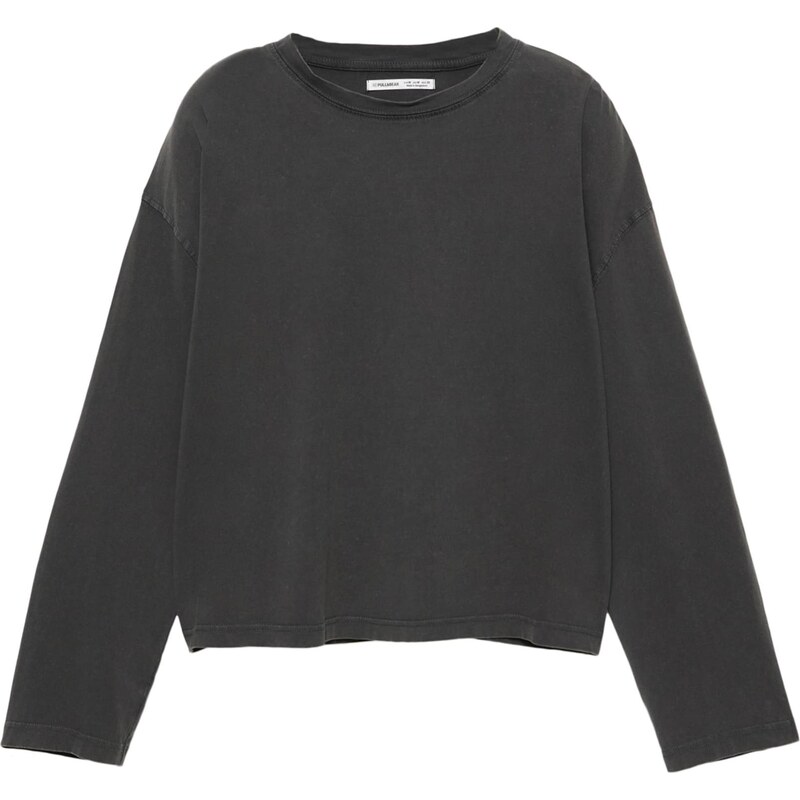 Pull&Bear Tričko tmavosivá 65896333