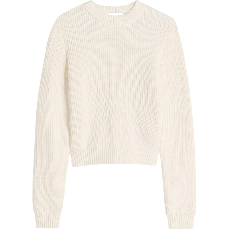 Bershka Sveter nebielená 65896374