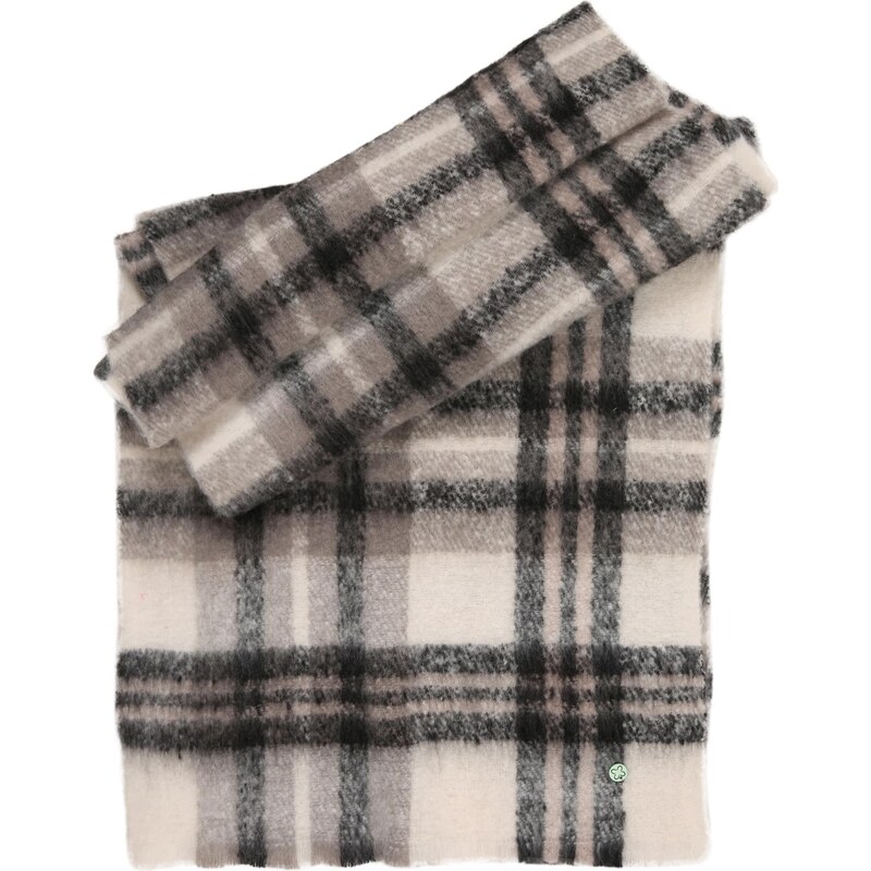 CODELLO Šál brokátová / čierna / prírodná biela 66009914