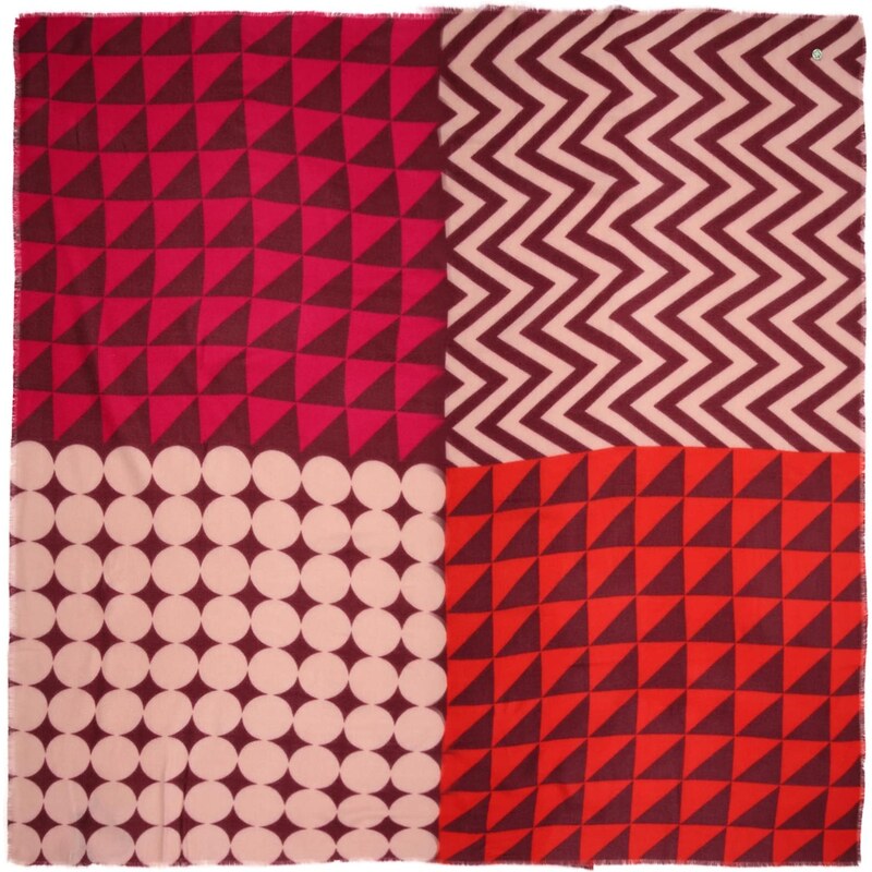 CODELLO Šatka ružová / červená / čierna 65894668