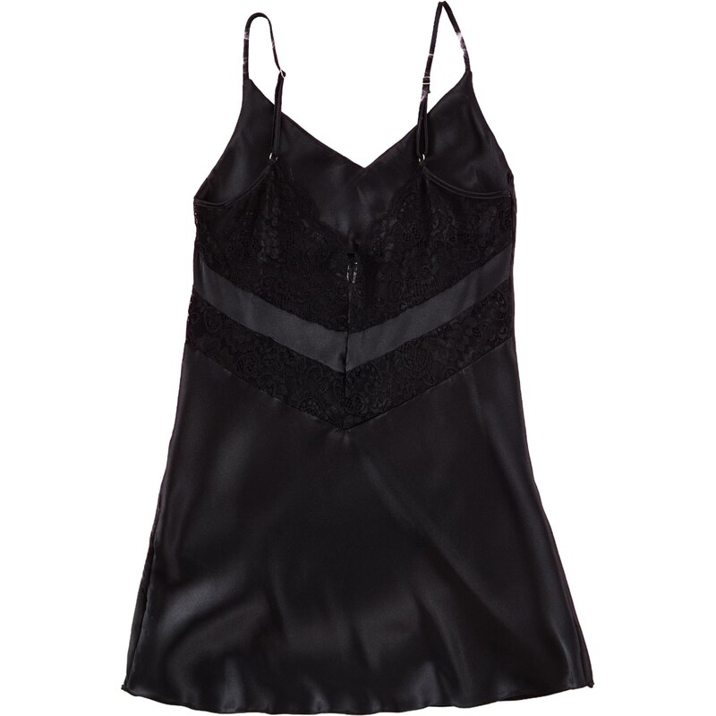 Trendyol Nočná košieľka čierna 65895971