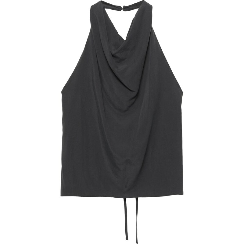 Pull&Bear Top antracitová 65896411