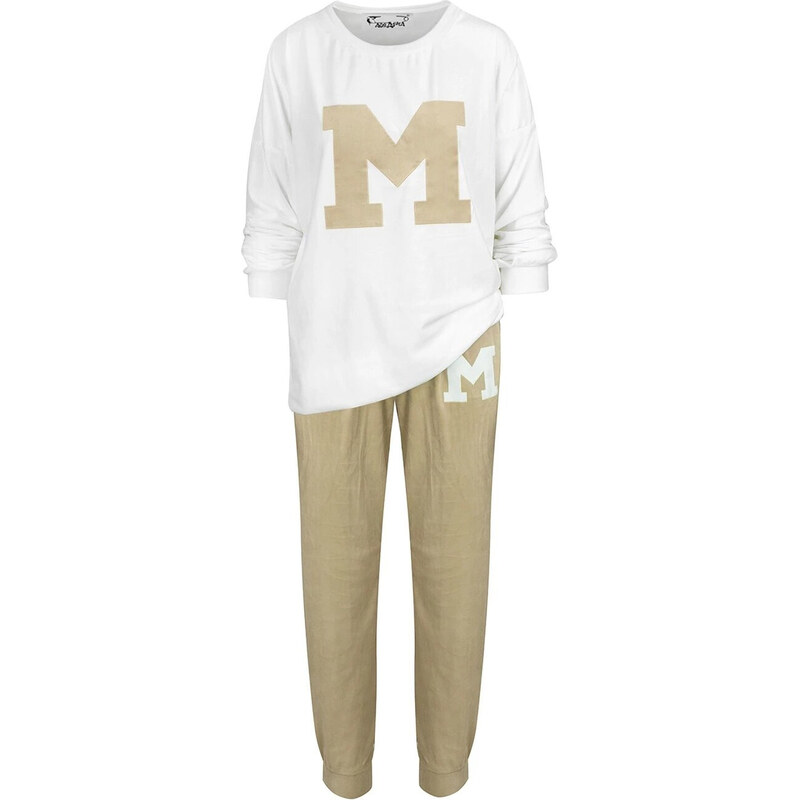 Womens velor tracksuit set Warm M MIA print 65798479