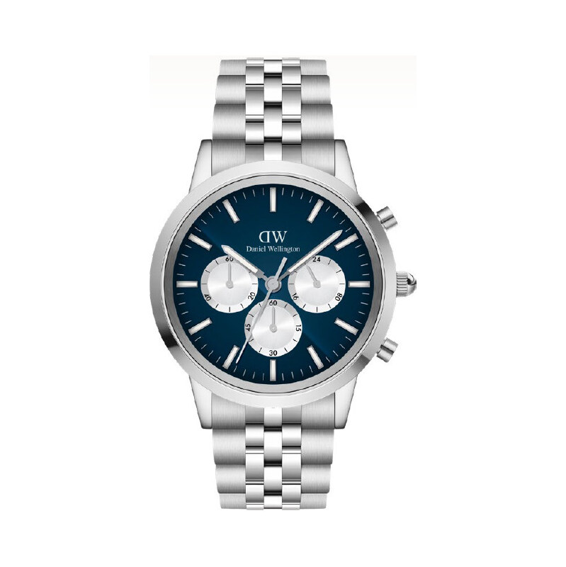 Daniel Wellington Iconic 42 Chronograph Arch 5-Link Arctic Panda 66579162