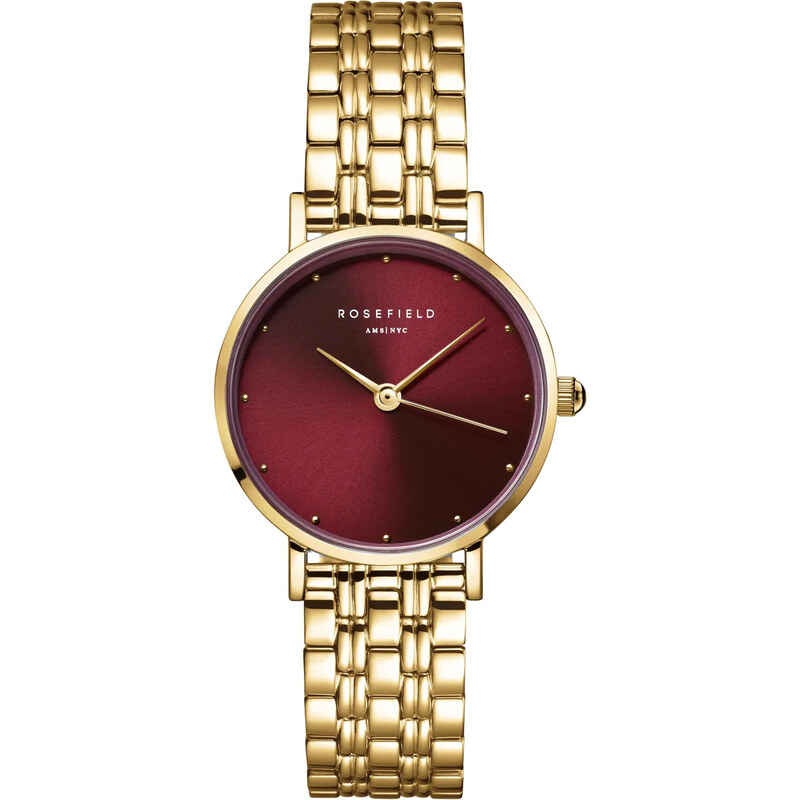 Rosefield Small Edit Burgundy Gold SEGSG-SE01 68455791